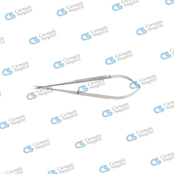 Micro dissecting scissors flat handle