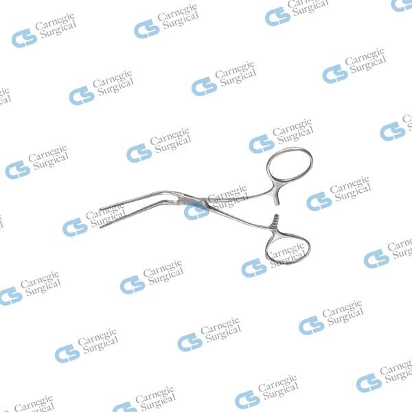 DeBAKEY Bulldog clamp 60 deg angled