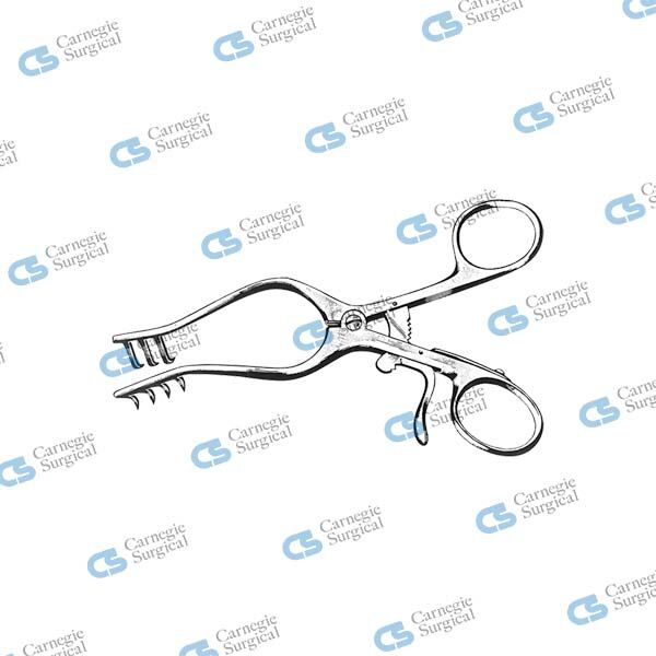 WEITLANER-WULLSTEIN Self-retaining retractor