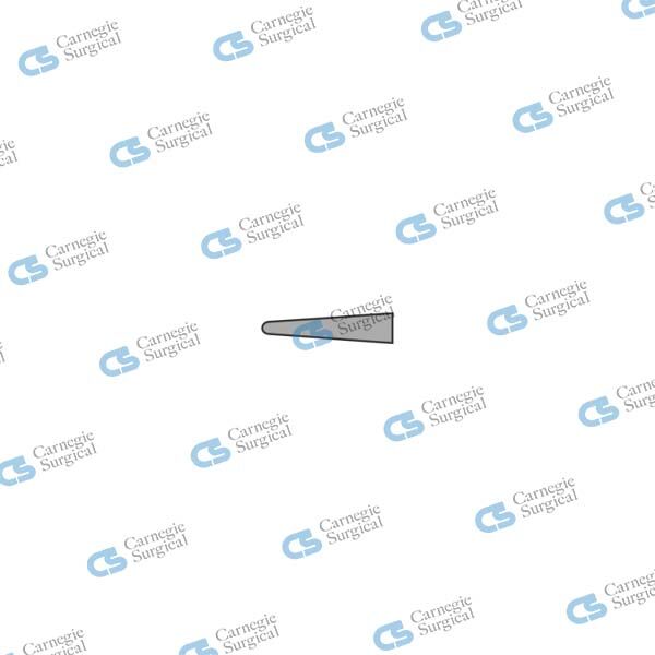 Micro Needle Holders knurled flat handle titanium