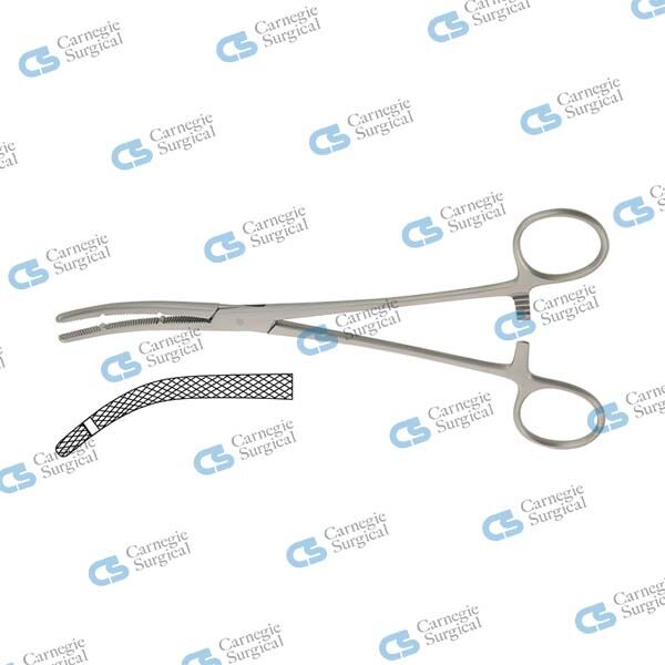 HEANEY Hysterectomy forceps single groove