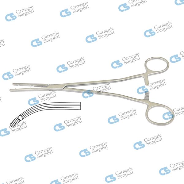 HEANEY-BALLENTINE Hysterectomy forceps single groove