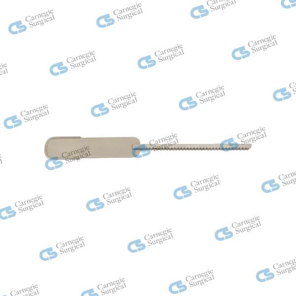 Malleable Retractor blades with lip