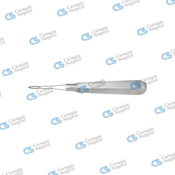 Root tip picks elevator with slender handle