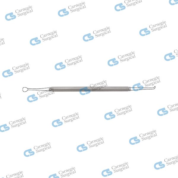Bone curette double-ended