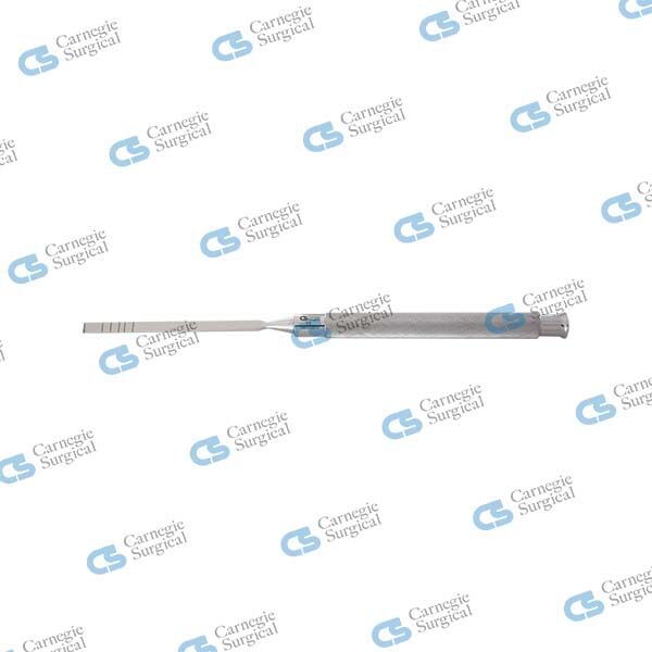 Osteotome with round handle straight