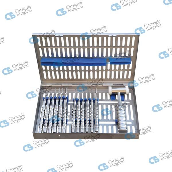 Osteotomes concave complete set