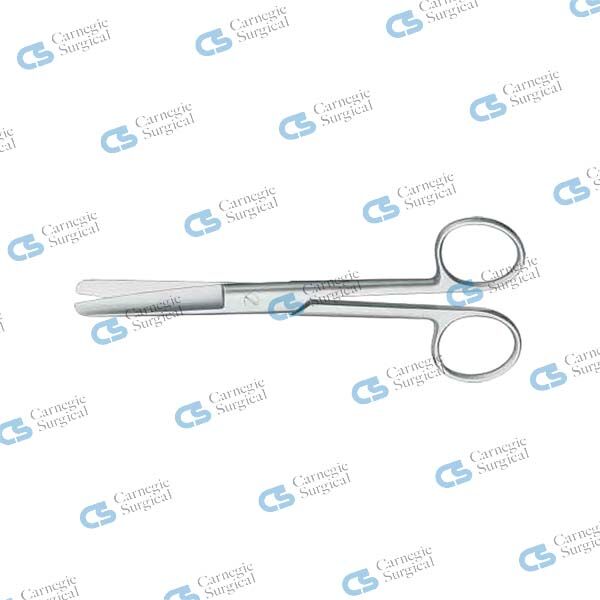 Operating scissors blunt/blunt, straight