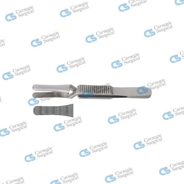 DIEFFENBACH Bulldog clamps serrated straight