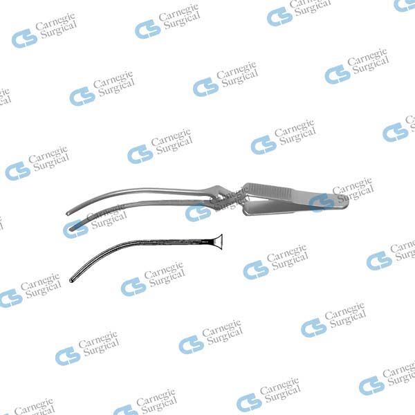 DeBAKEY Bulldog clamps curved