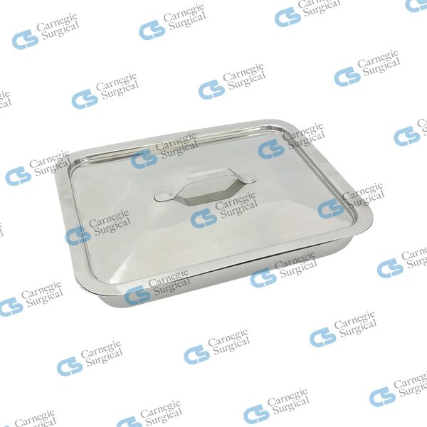 Instruments tray with lid