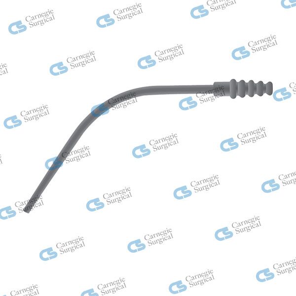 Suction tube curved