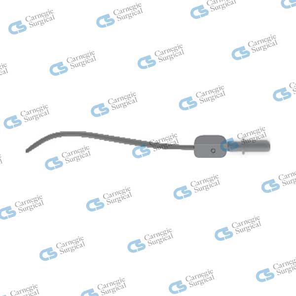 Suction tube with ball end