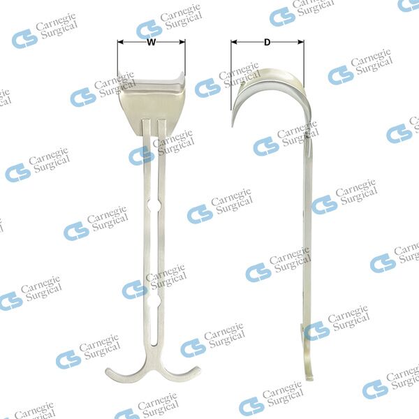 Center Blades for BALFOUR Retractor